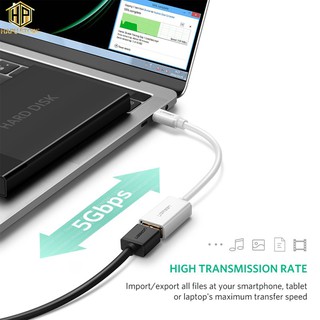 CÁP TYPE-C TO USB 3.0 UGREEN 30702