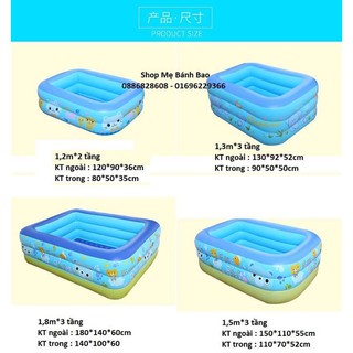 Xả hàng giá sốc: bể bơi phao cho bé