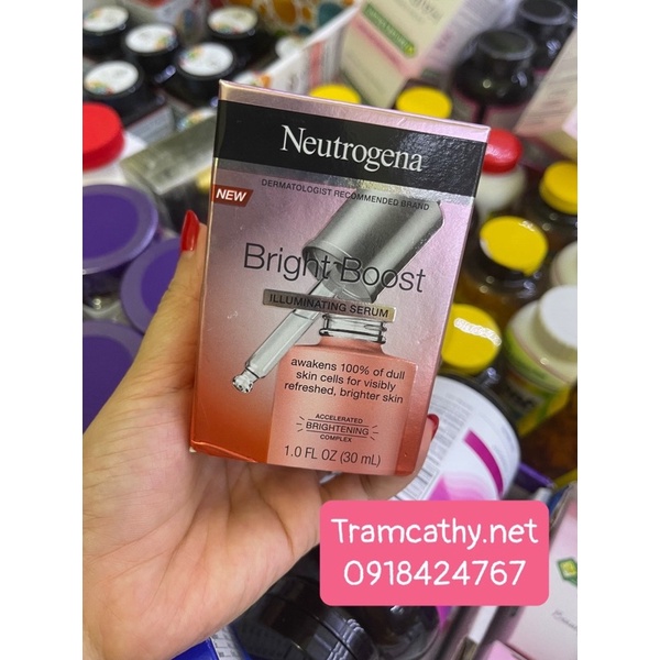 serum giảm tàn nhang sạm nám serum Neutrogena Bright Boost