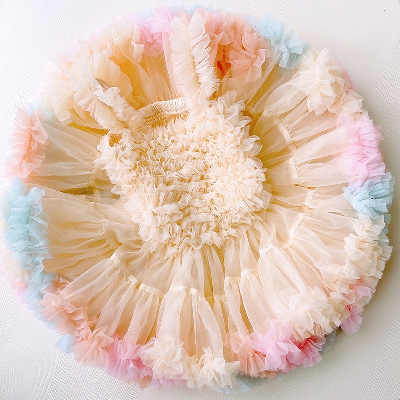 Váy cho bé gái Đầm tutu Công Chúa Dáng Xòe Phong Cách Mùa Hè Mới Làm Quà Tặng Sinh Nhật Đầu Tiên Cho Bé Gái váy công chúa bé gái