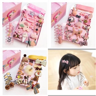 Set kẹp cột tóc cho bé gái
