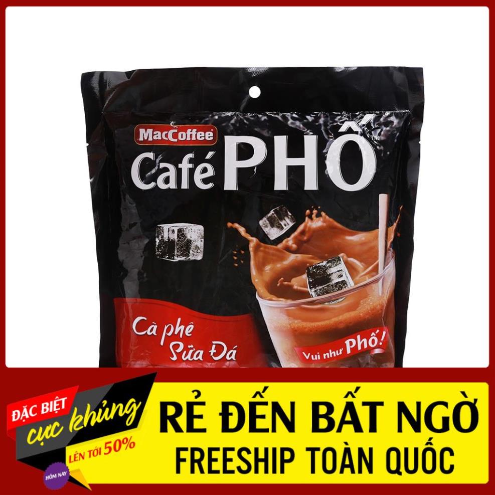 [HCM] Cà phê Phố sữa đá 1 gói 24g/ ca phê Việt đen