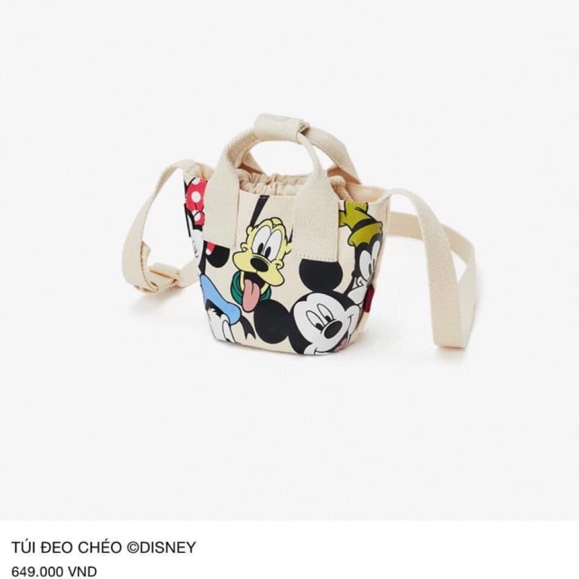 Túi đeo chéo DISNEY ZARA size 20x18x8cm
