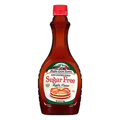 [Siro không đường] Syrup lá phong không đường Maple Grove Farms Maple Syrup ( eat clean , keto ,gyme