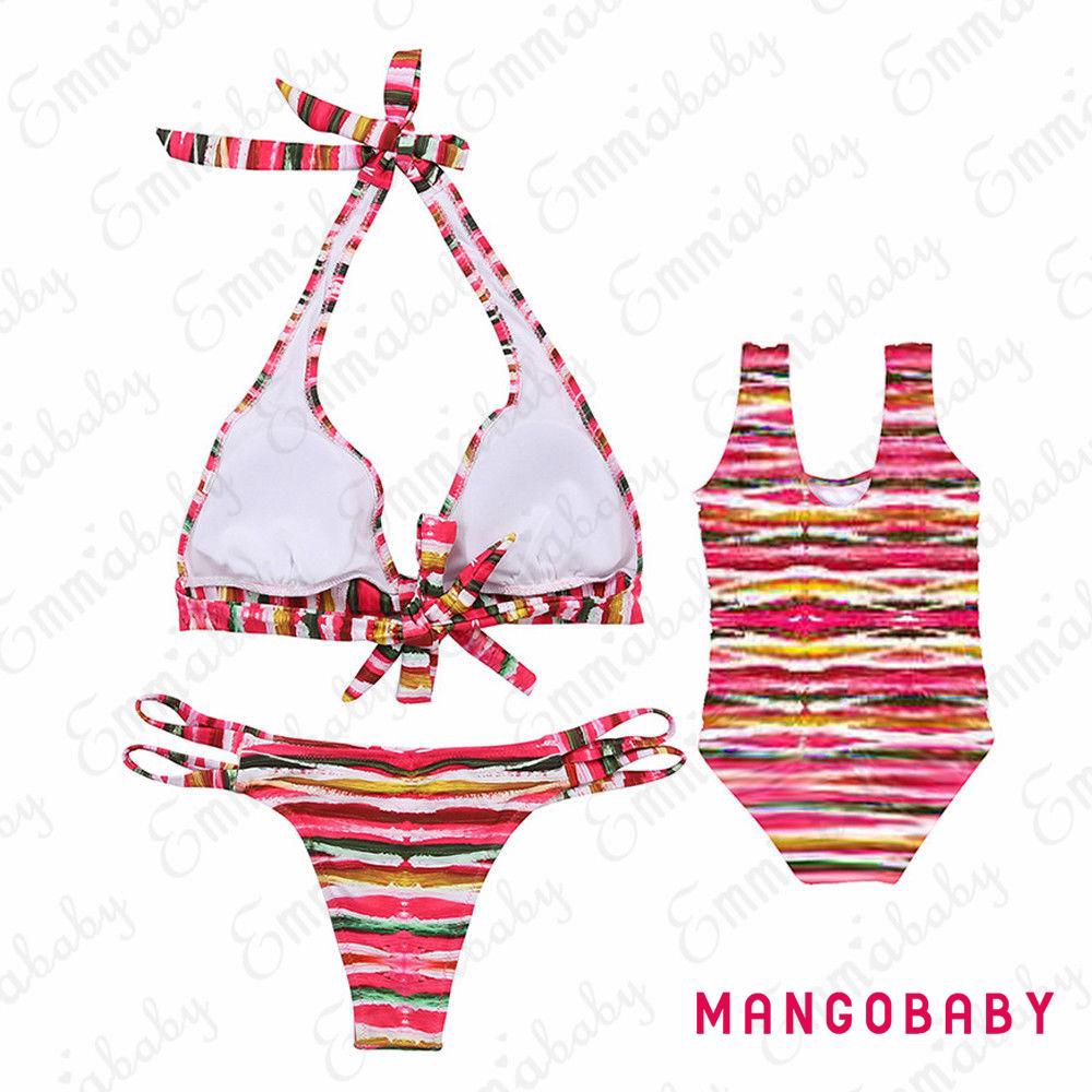 Bikini bơi thời trang kiểu dáng gia đình dành cho bé gái