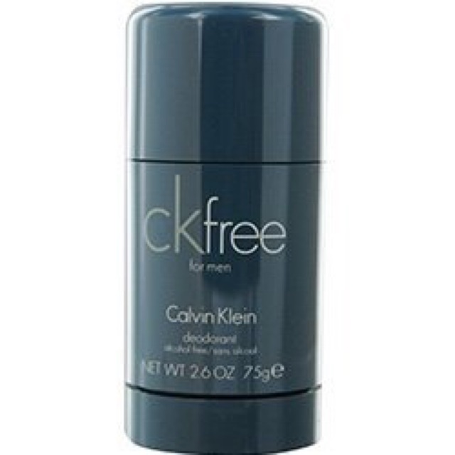 🍀 Lăn khử mùi nước hoa Nam Calvin Klein CK FREE Deodorant Stick 75g
