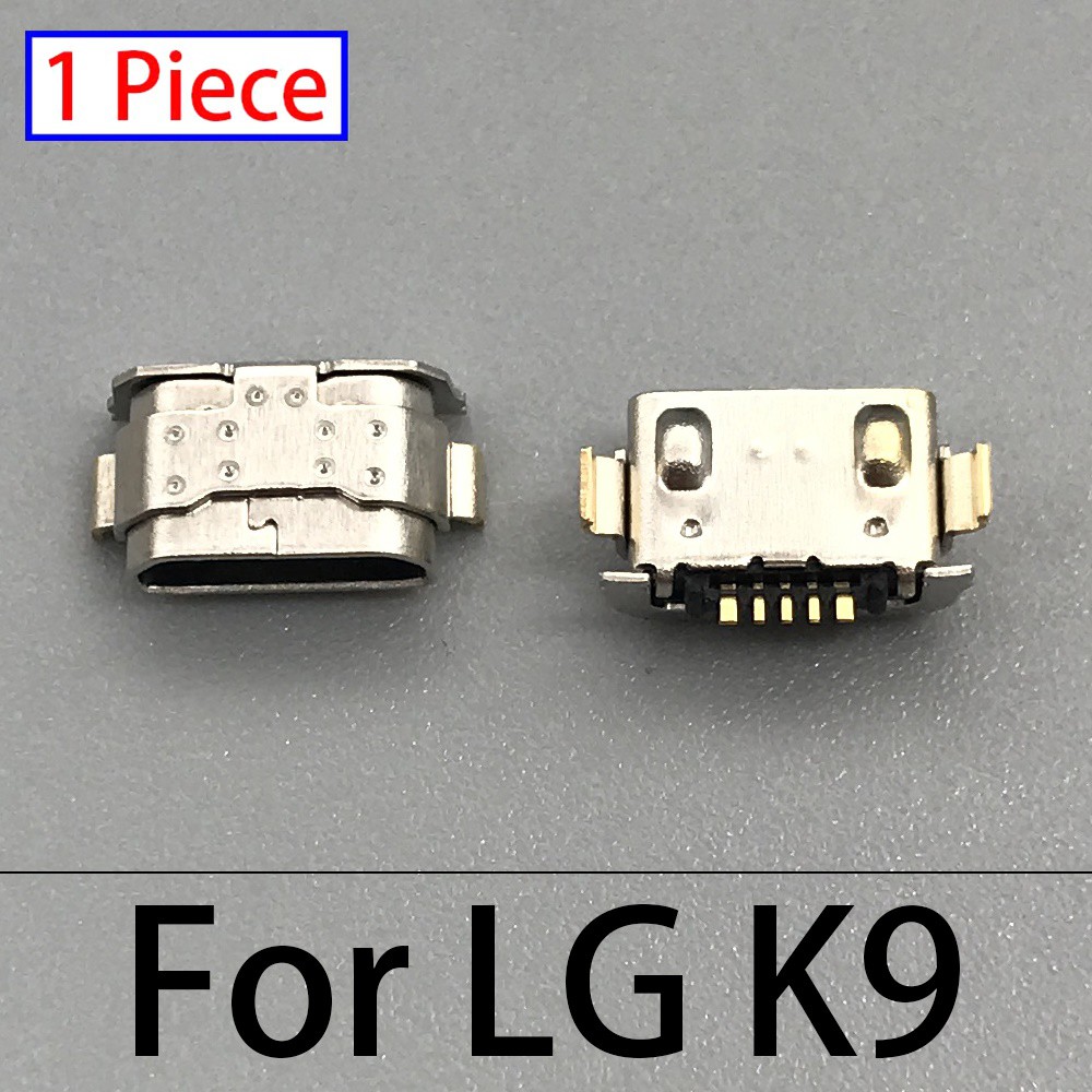 Đầu Nối Cổng Sạc Micro Usb Chất Lượng Cao Cho Lg V30 V40 Q60 K8 K12 Plus K9 K11 K10 K4 2017 K10 2016