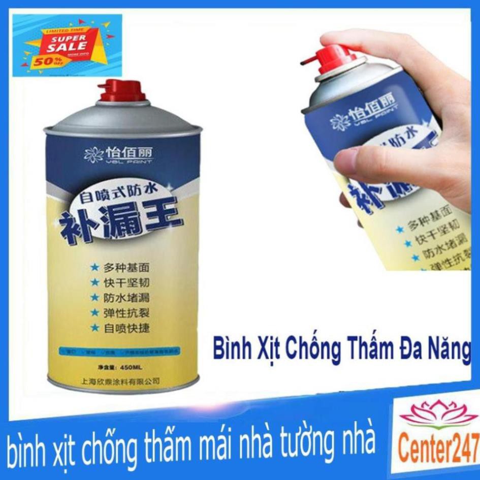 💢Sale off: BÌNH XỊT CHỐNG THẤM,CHỐNG DỘT, CHỐNG NƯỚC, chai xịt chống dột mái nhà, tường, ống nước... đa năng. ..