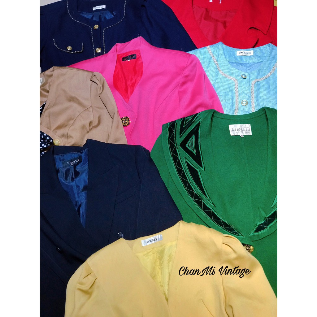 Áo Vest blazers chất liệu dạ tweed sang chảnh xuất xứ từ Nhật Bản | BigBuy360 - bigbuy360.vn