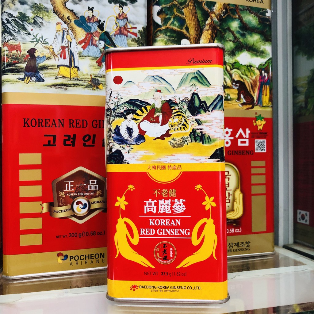 [DATE MỚI] Hồng Sâm Củ Khô HÀN QUỐC, Hộp 37,5gr