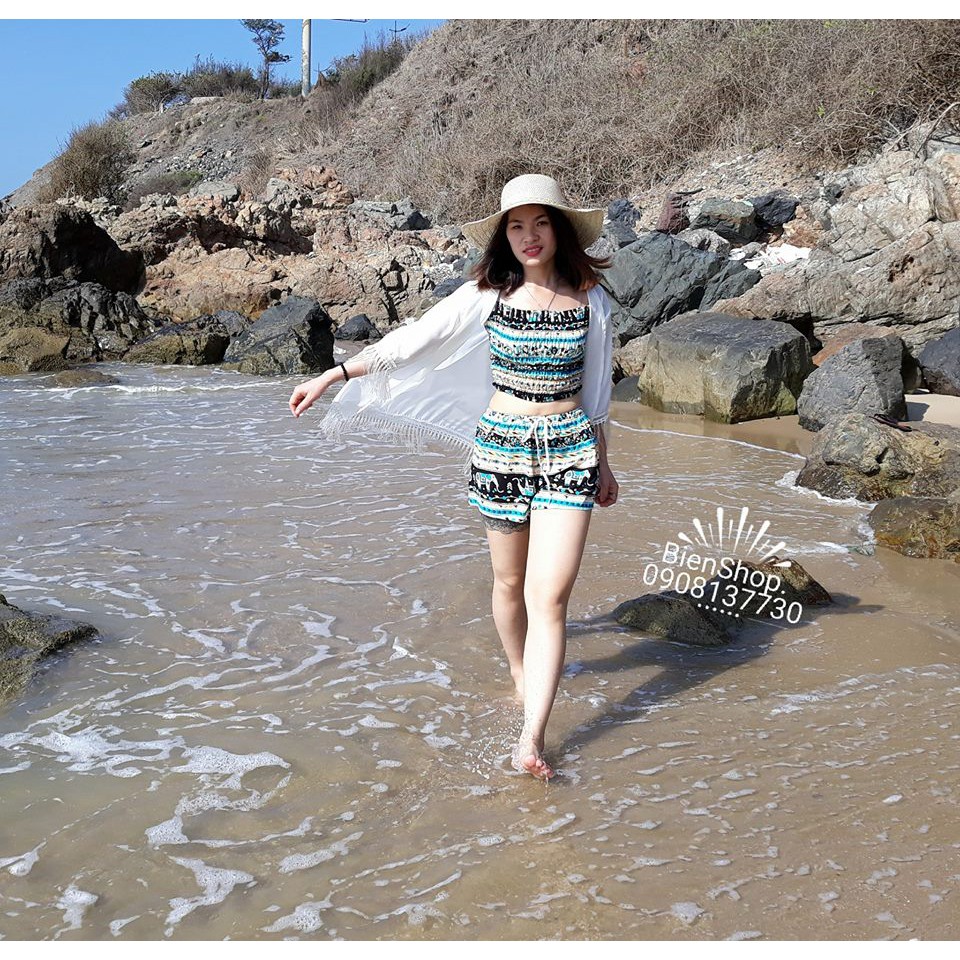 Áo khoac bikini di bien | BigBuy360 - bigbuy360.vn