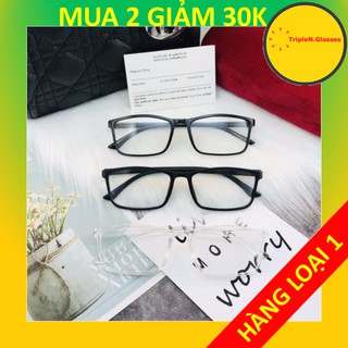 Gọng kính cận dẻo R1002 form vuông 👓Freeship 50K👓