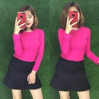 Áo tay dài thun gân