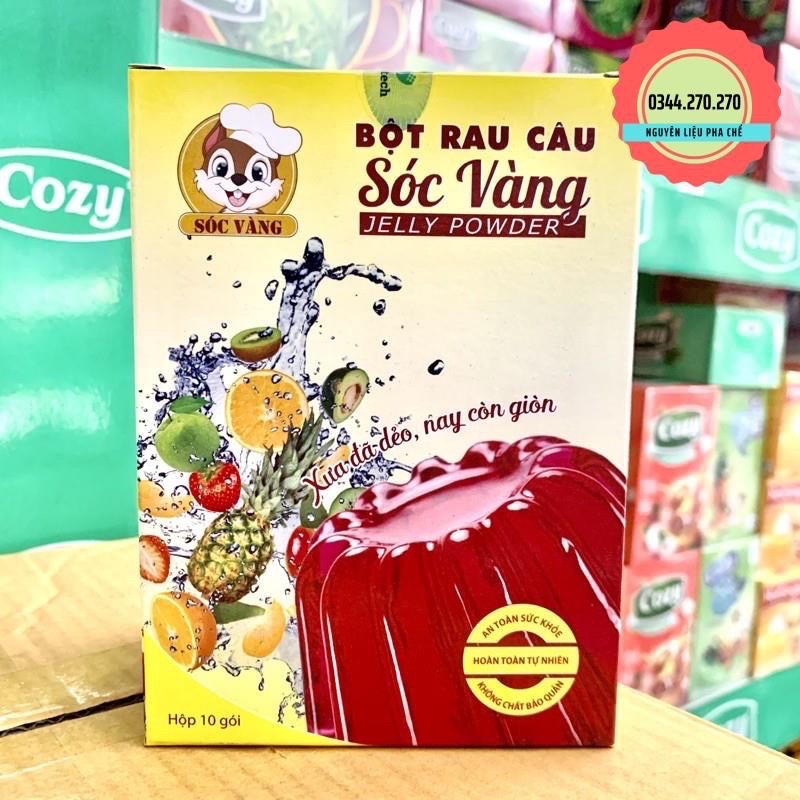 Bột Rau Câu Sóc Vàng