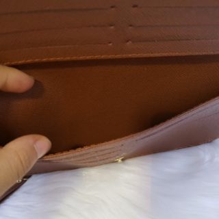 Ví hoa nâu 2 khóa size 20 fullbox