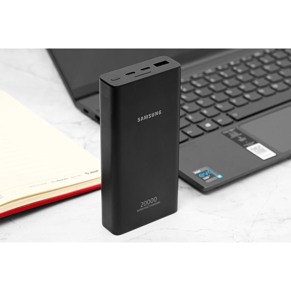 Sạc Dự Phòng Sạc Nhanh 25W Samsung EP-P5300 - 20.000mAh - 2 Cổng Type C in/out - PPS - PD 3.0 - Hàng Chính Hãng Samsung.