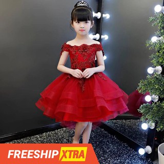 ĐẦM CHO BÉ ĐỎ ĐUÔI TRỄ VAI(ĐĐTV003)