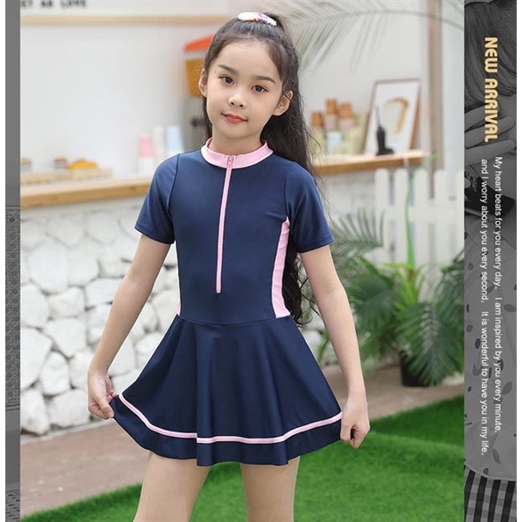 1306VB- VÁY BƠI CHO BÉ