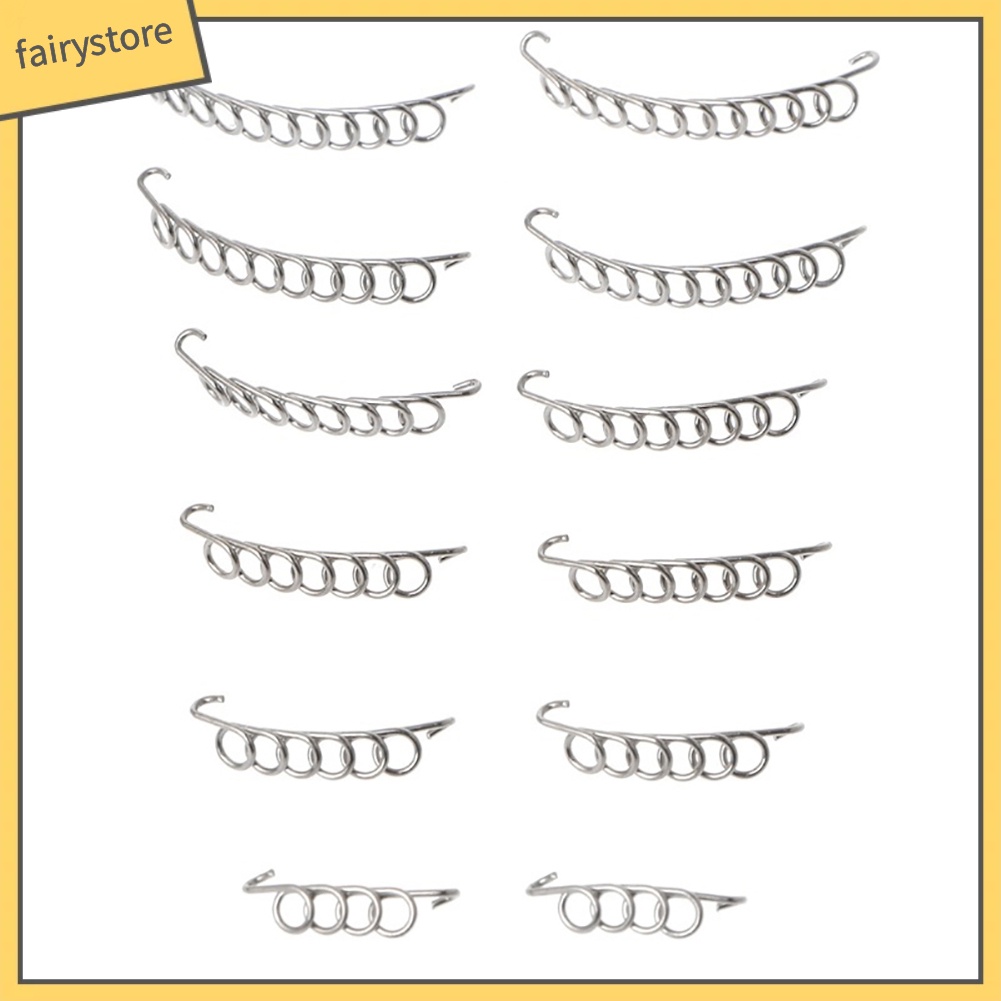 Set dây mắc xích chỉnh hình móng tay 6 kích cỡ