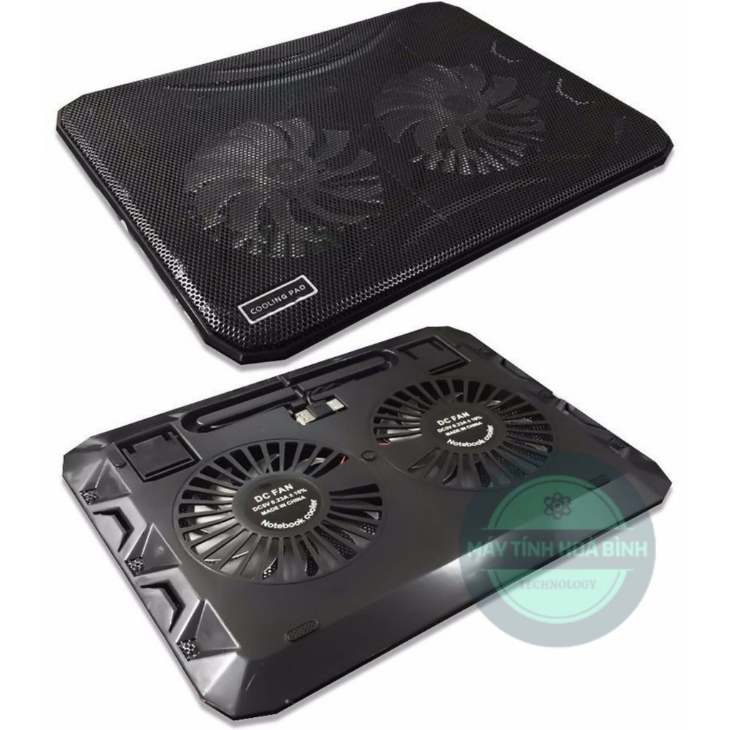 Đế Tản Nhiệt Laptop N130 Siêu mát 2 FAN