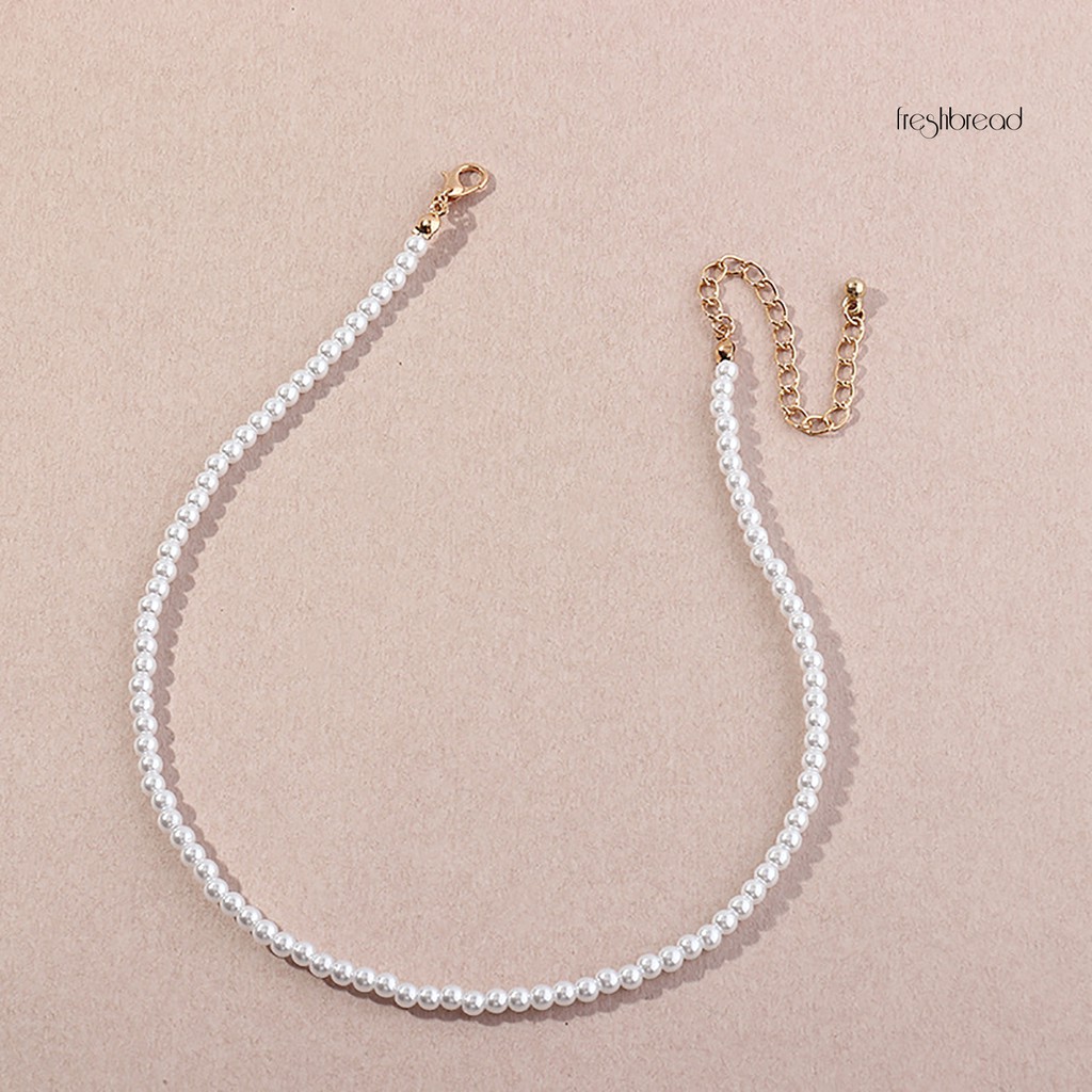 1/5 vòng cổ Choker đính ngọc trai sang trọng cao cấp