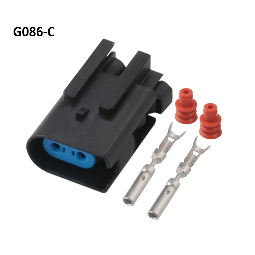 G086-Giắc cắm cảm biến chống thấm nước đầu nối 2 lỗ
