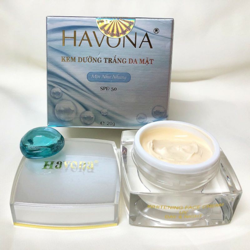Kem dưỡng da Havona mẫu mới hủ xanh