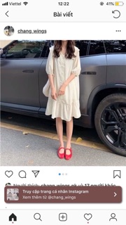 Váy dáng babydoll dài