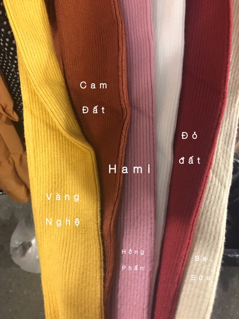 Áo len tăm cổ cao 3 phân màu trơn co dãn dáng ôm body len mềm mịn Ảnh thật mã AL04 | BigBuy360 - bigbuy360.vn