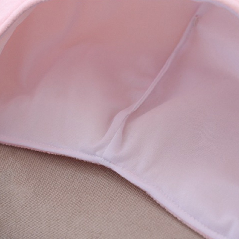 Mũ Tai Thỏ Bằng Lông Nhung Màu Hồng Thêu Họa Tiết Dễ Thương Dùng Làm Đạo Cụ Chụp Ảnh