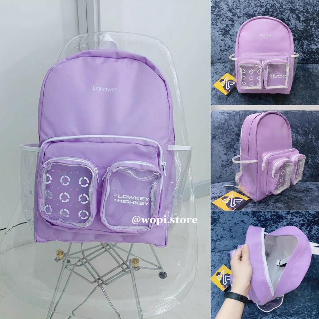 BALO BANAWA LOWKEY HIGHKEY BACKPACK UNISEX - TẶNG KÈM GIẤY THƠM