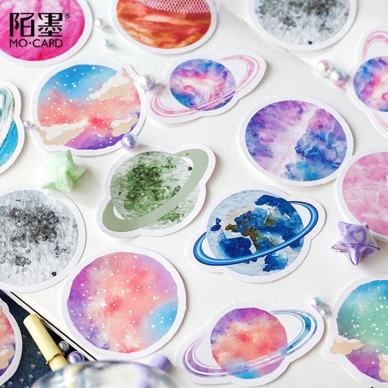 set sticker 45 miếng nhiều chủ đề