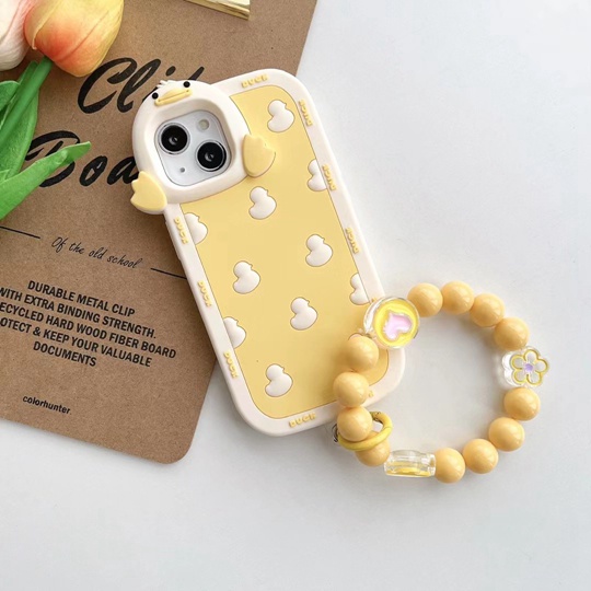 Ốp Điện Thoại Silicon Mềm Hình Chú Vịt Vàng 3D Dễ Thương Cho iPhone 14 Pro MAX 14 PLUS 14 13 Pro MAX 12 Pro MAX 11 Pro MAX