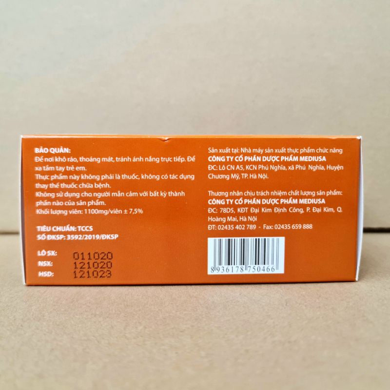 Bogan Actisonic Giải độc gan, bảo vệ tế bào gan, tăng cường chức năng gan Hộp 50 viên