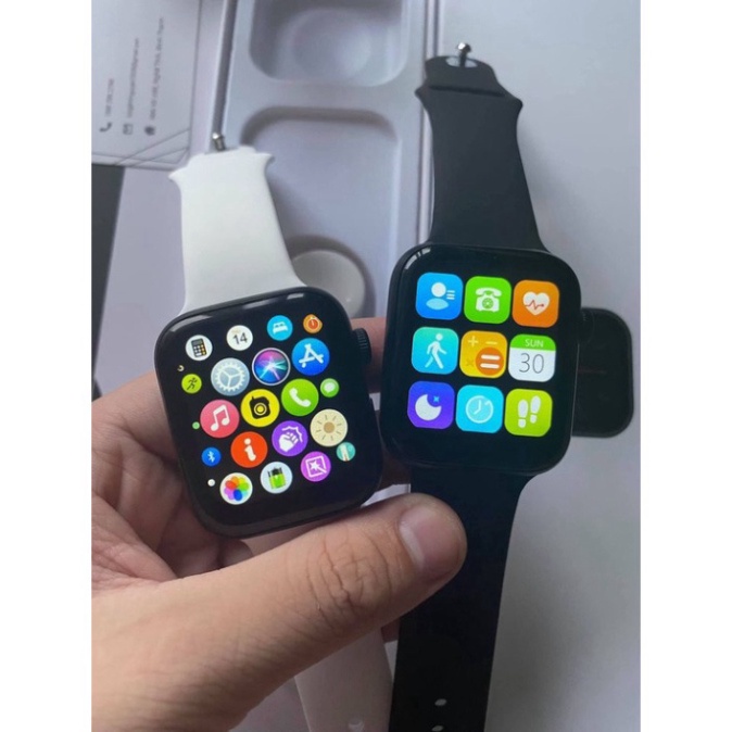 Đồng hồ thông minh logo Táo WatchSeri7 đẳng cấp sang trọng 2022 theo dõi nhịp tim full chức năng