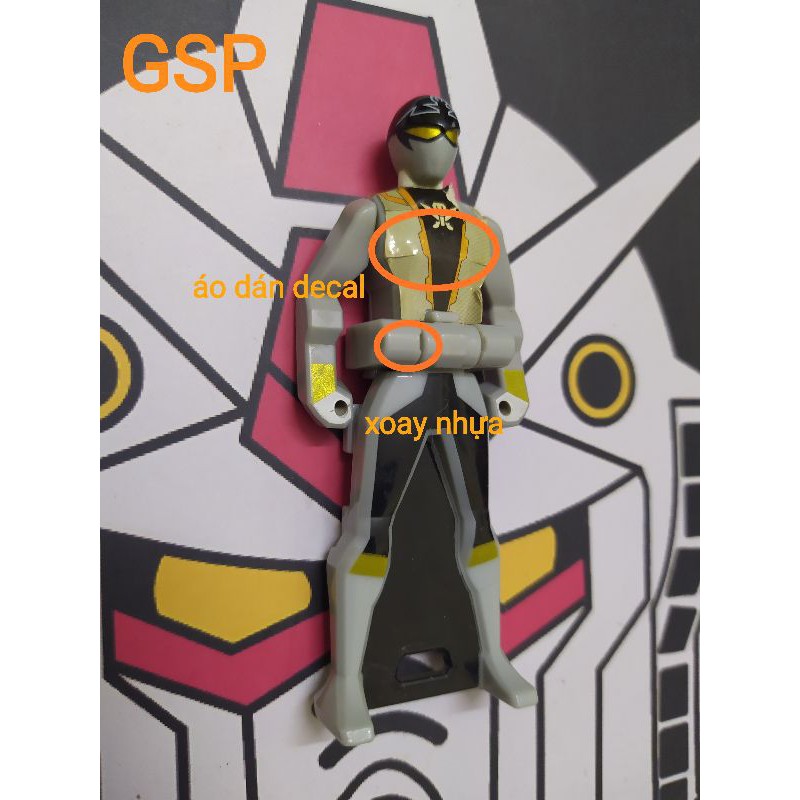 DX Ranger key chìa khoá siêu nhân hải tặc SN1 gokaiger key