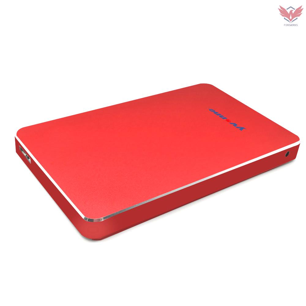 Ổ Cứng Di Động Hdd Fir Yvonne 2.5 "Usb 3.0 Cho Pc Mac Desktop Laptop Red 160gb | BigBuy360 - bigbuy360.vn