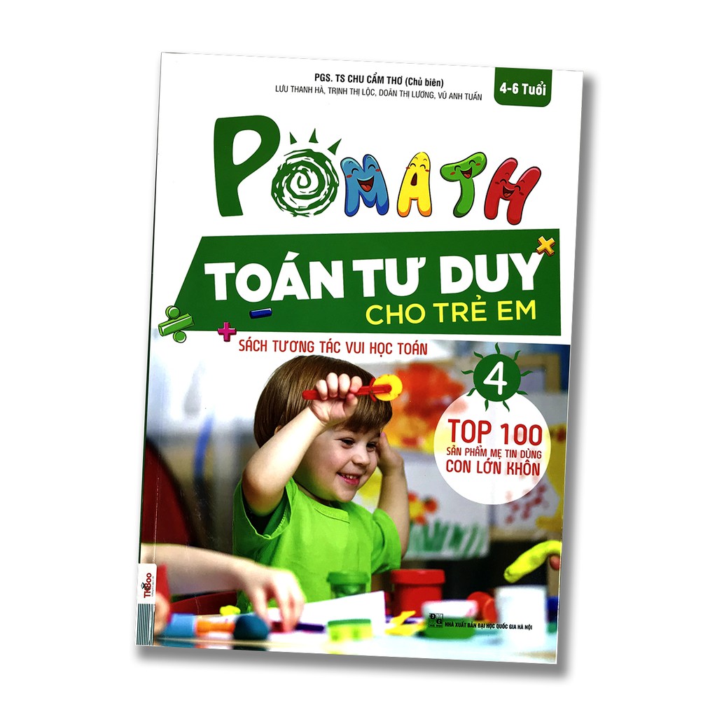 [Mã LIFEMALL995 giảm 10% đơn 99K] Sách - POMath - Toán tư duy cho trẻ em (Bộ 6 cuốn lẻ tùy chọn) Tặng Bookmark