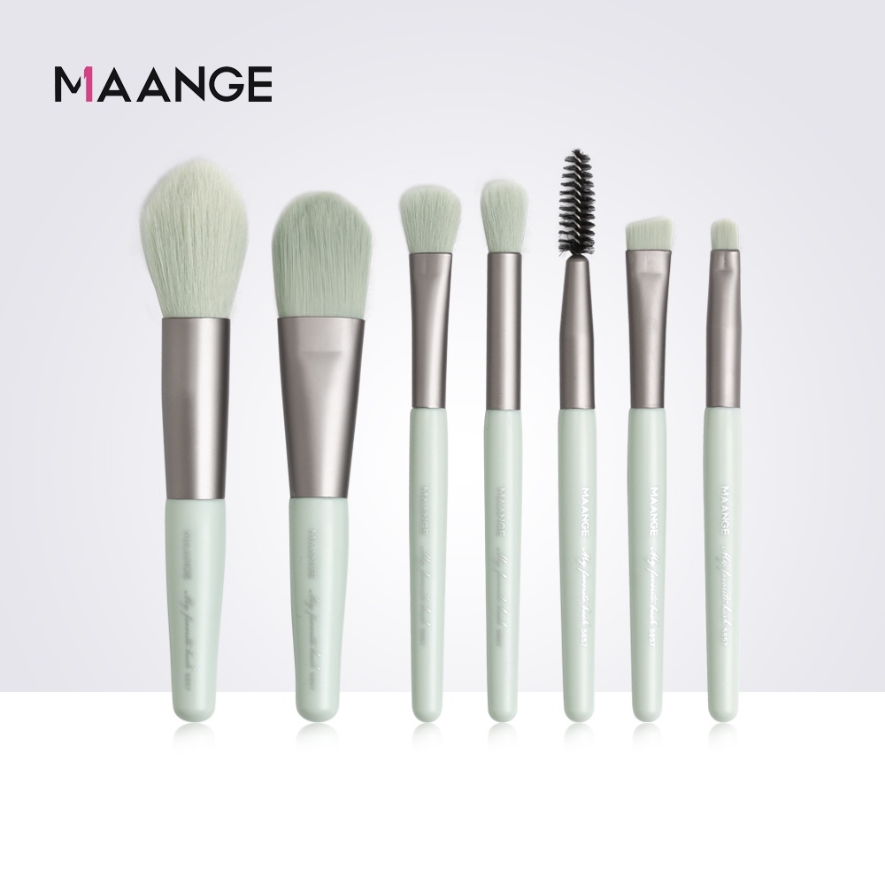 7 PCS Set Cọ trang điểm/bộ cá nhân set Cọ trang điểm đánh phấn mắt chất lượng cao MAGEFY