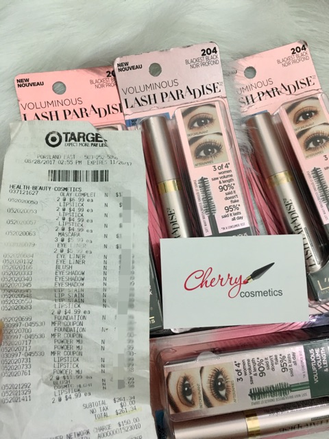 Mascara dày mi ( Ko trôi)  Lo Real Voluminous Lash Paradise  dupe Toofaced bản Waterproof | BigBuy360 - bigbuy360.vn