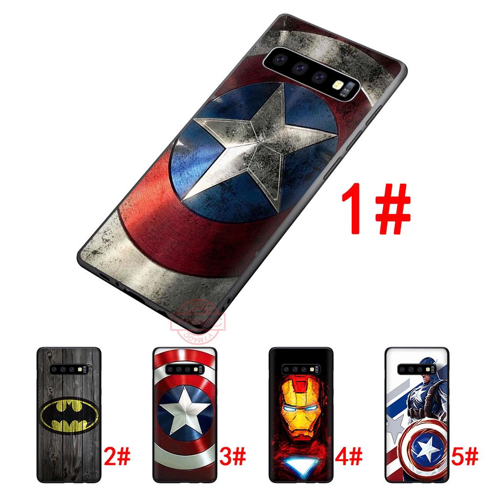 Ốp điện thoại họa tiết siêu anh hùng đẹp mắt cho Samsung Galaxy S7 S7 Edge S8/S9/S10 Plus Note 8 9