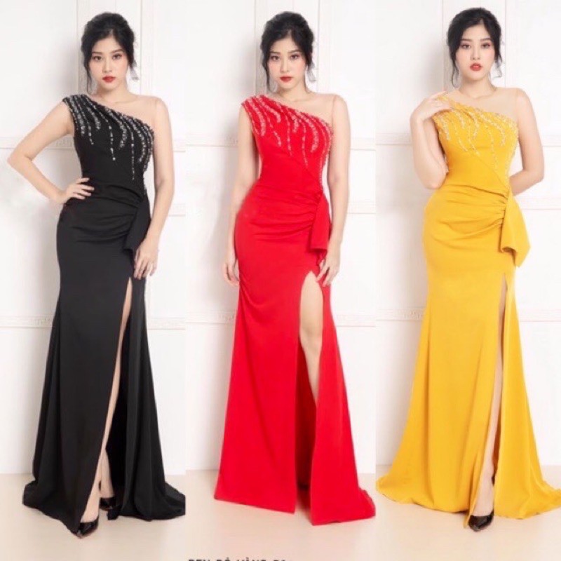 Đầm dự tiệc xẻ tà