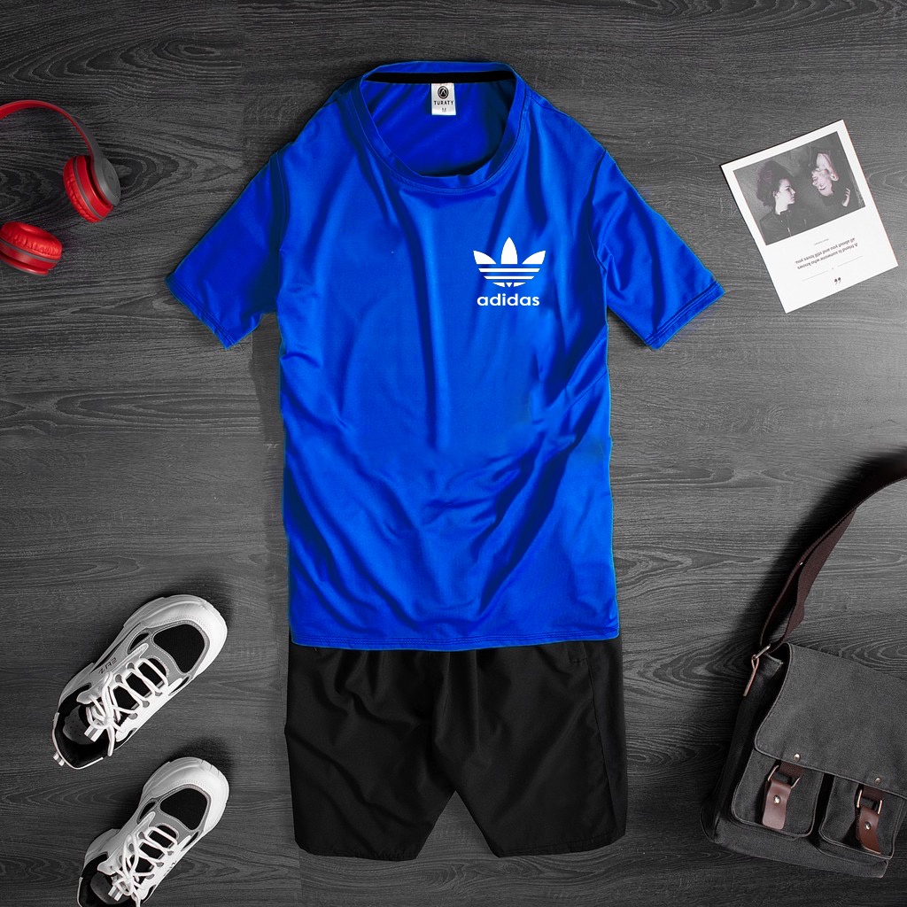 Đồ Bộ Quần Áo Nam Trơn Đơn Giản mặc đi đâu cũng được, Bộ Thể Thao Nam