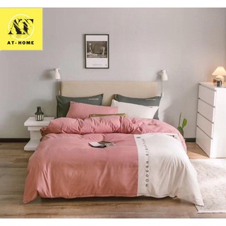 Bộ 5 món chăn trần bông ga gối cotton tici xuất nhật beauty - at home