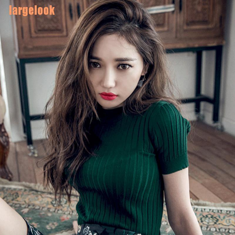 Áo Dệt Kim Cổ Tròn Mềm Mại Thời Trang Mùa Xuân Dành Cho Nữ