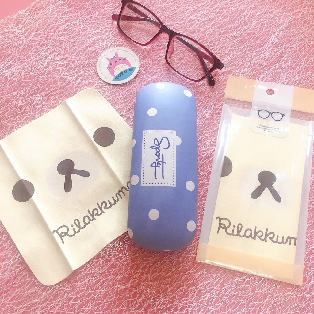 Khăn lau mắt kính cartoon