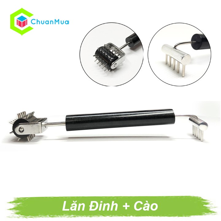 Thanh Lăn Đinh Cào Nhỏ Dụng Cụ Diện Chẩn Bùi Quốc Châu (Cào Đinh, Giảm Đau, Thư Giãn, Lăn Cào Mặt, Trán,...)