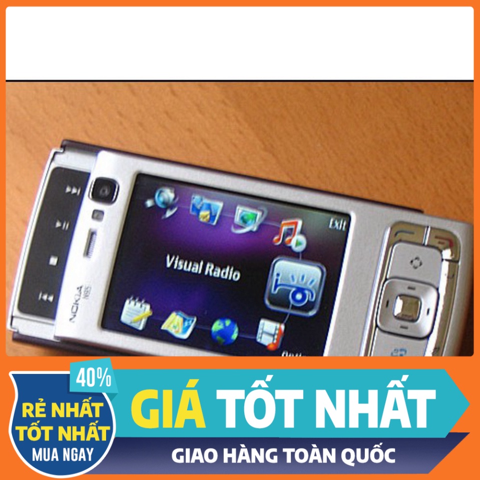 SIÊU BÃO ĐỔ BỘ Điện Thoại Nokia N95 2G Nắp Trượt hàng hiệu bh 6 Tháng SIÊU BÃO ĐỔ BỘ
