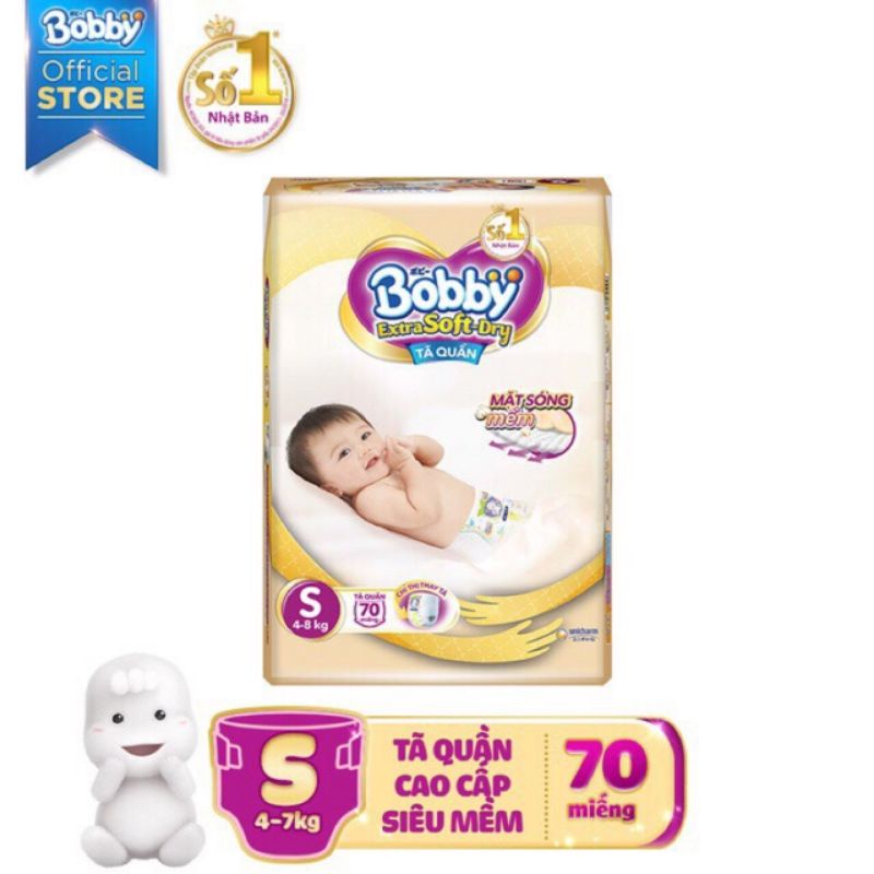 Tã quần Bobby Extra s70/l56