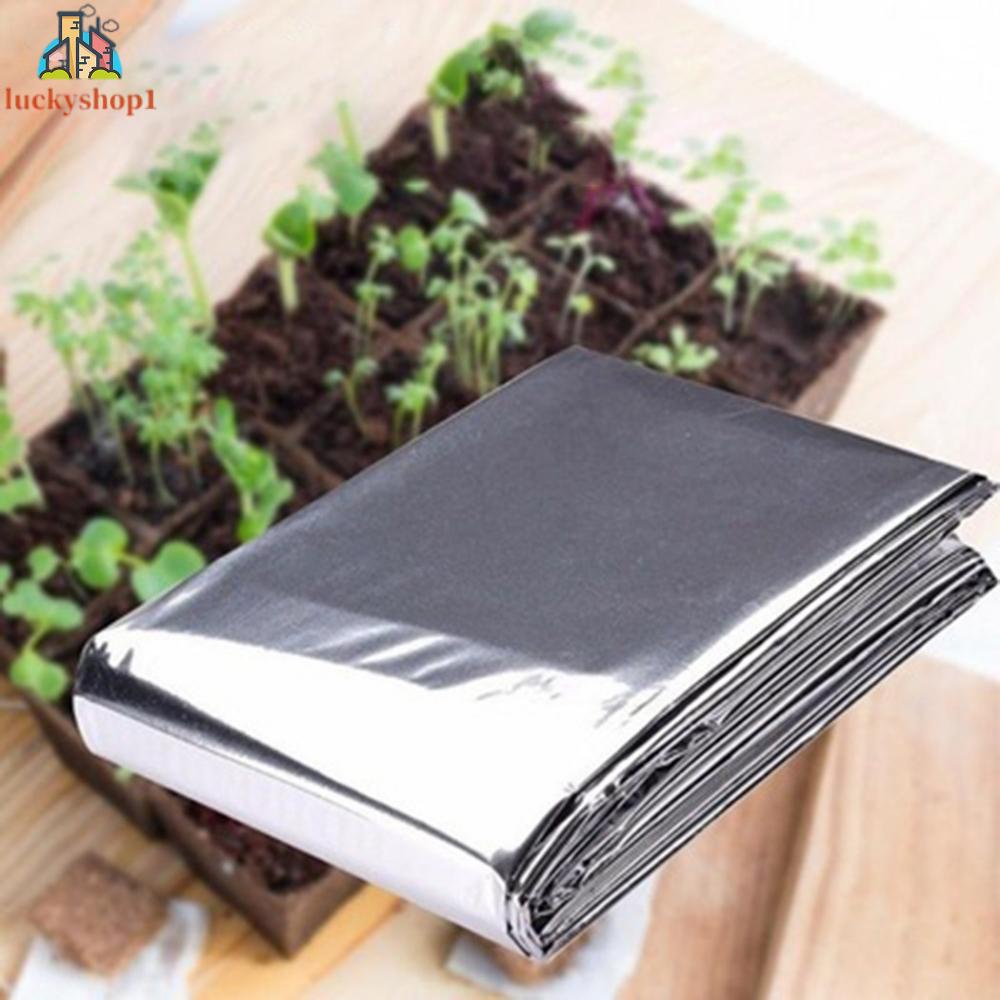 210*120cm Double Side Reflective Mylar Film Hydroponic Highly Reflective Film Greenhouses Plant Growing